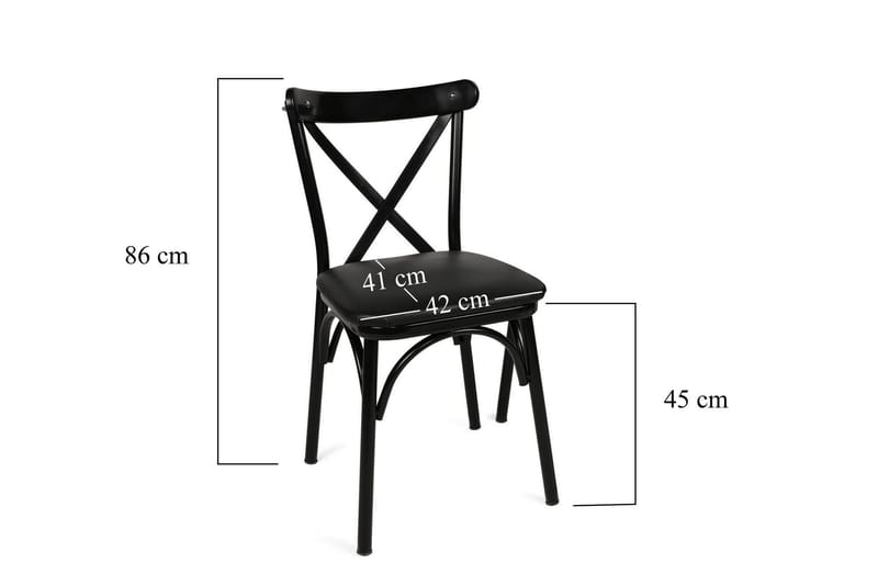 Matstol Mirranch 4-Pack - Svart - Möbler - Fåtölj & stolar - Matstol & köksstol