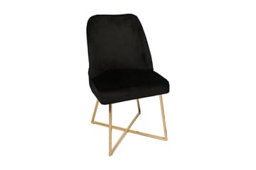 Matstol Moyano 4-Pack - Svart/Guld - Möbler - Fåtölj & stolar - Matstol & köksstol