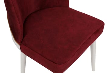 Matstol Nieuwe - Röd/Vit - Möbler - Fåtölj & stolar - Matstol & köksstol