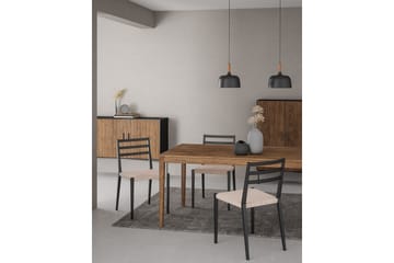 Matstol Nurgut - Svart/Natur - Möbler - Fåtölj & stolar - Matstol & köksstol
