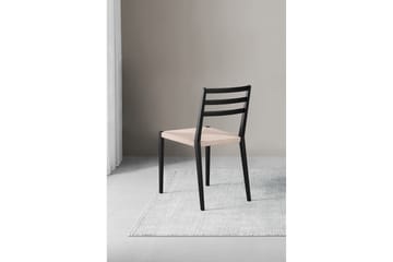 Matstol Nurgut - Svart/Natur - Möbler - Fåtölj & stolar - Matstol & köksstol