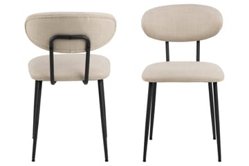 Matstol Saluke - Beige - Möbler - Fåtölj & stolar - Matstol & köksstol