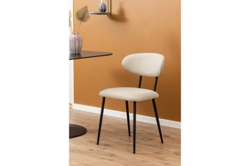 Matstol Saluke - Beige - Möbler - Fåtölj & stolar - Matstol & köksstol