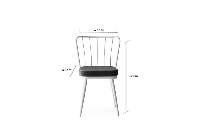 Matstol Shodon 4-Pack - Vit - Möbler - Fåtölj & stolar - Matstol & köksstol