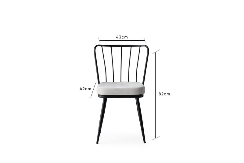Matstol Shodon 4-Pack - Svart - Möbler - Fåtölj & stolar - Matstol & köksstol