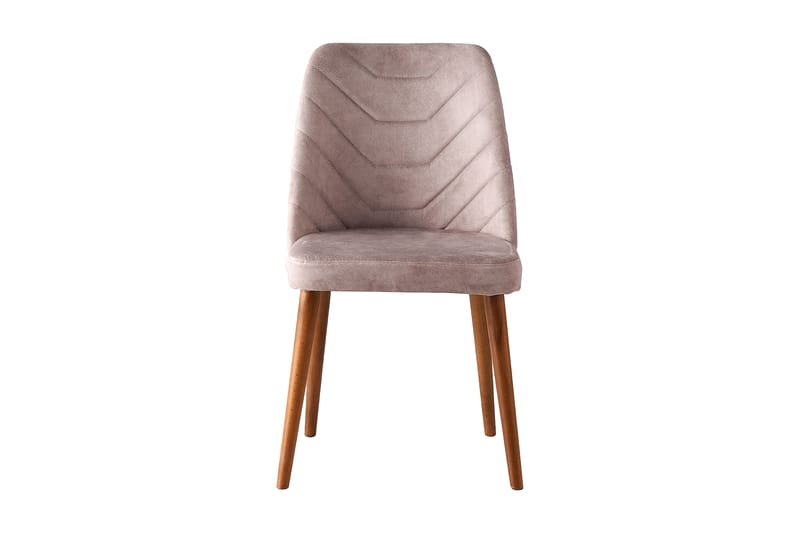 Matstol Tirpsa 2-Pack - Valnöt/Beige - Möbler - Fåt�ölj & stolar - Matstol & köksstol