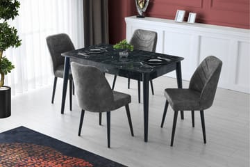 Matstol Tirpsa 4-Pack - Antracit - Möbler - Fåtölj & stolar - Matstol & köksstol