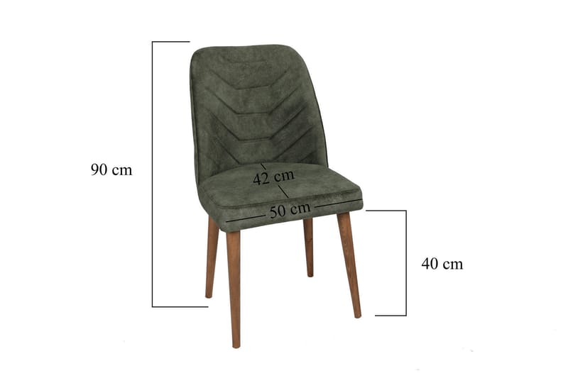Matstol Tirpsa 4-Pack - Valnöt - Möbler - Fåtölj & stolar - Matstol & köksstol