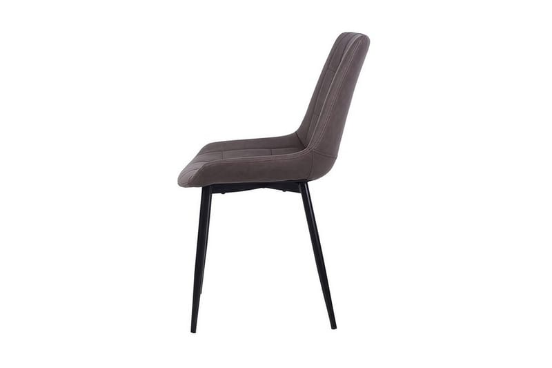 Melrose Design Matstol i Konstläder - Brun - Möbler - Fåtölj & stolar - Matstol & köksstol