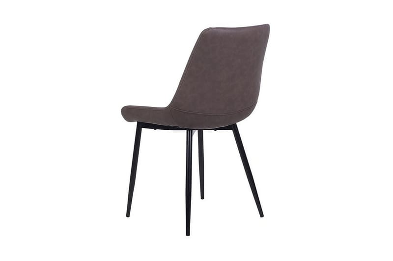 Melrose Design Matstol i Konstläder - Brun - Möbler - Fåtölj & stolar - Matstol & köksstol