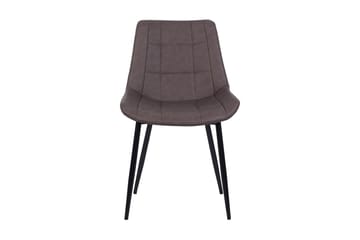 Melrose Design Matstol i Konstläder - Brun - Möbler - Fåtölj & stolar - Matstol & köksstol