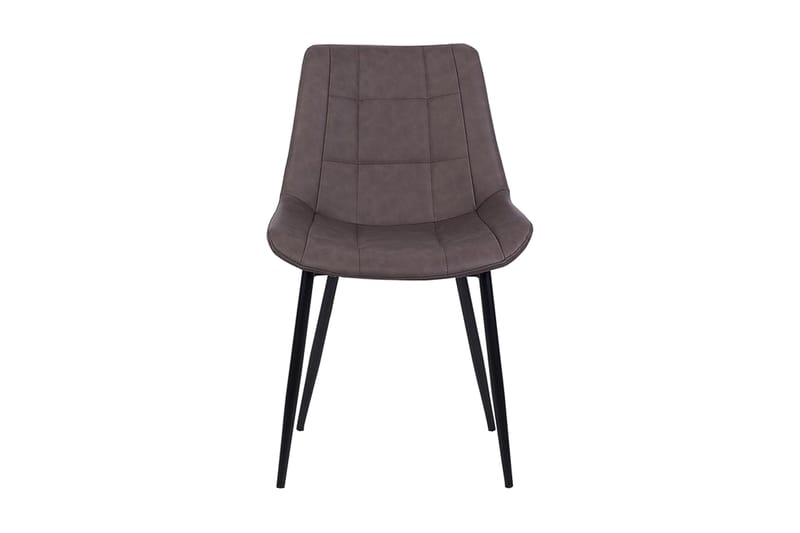 Melrose Design Matstol i Konstläder - Brun - Möbler - Fåtölj & stolar - Matstol & köksstol