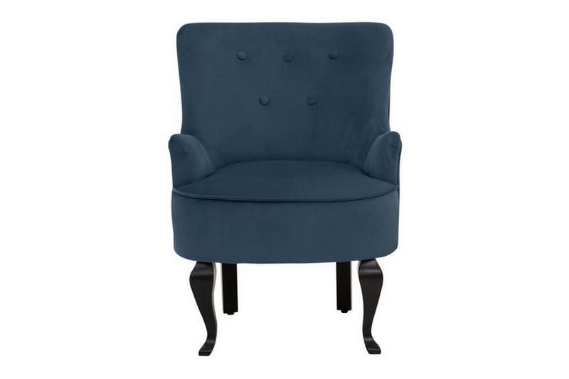 Merit Matstol Sammet - Blå - Möbler - Fåtölj & stolar - Fåtölj