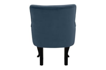 Merit Matstol Sammet - Blå - Möbler - Fåtölj & stolar - Fåtölj
