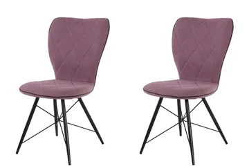 Mimia Matstol 2-pack - Lila - Möbler - Fåtölj & stolar - Matstol & köksstol