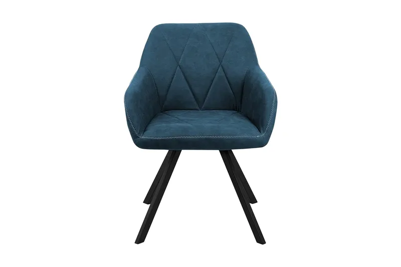 Monee Stol Set Om 2 St, Blå