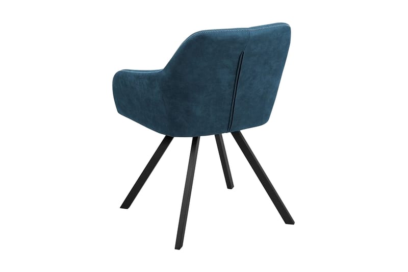 Monee Stol Set Om 2 St - Blå - Möbler - Fåtölj & stolar - Matstol & köksstol