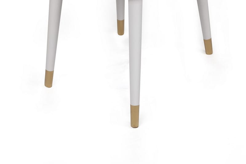 Nabi Matstol - Guld/Cream/Vit - Möbler - Fåtölj & stolar - Matstol & köksstol