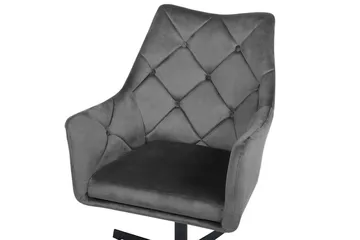 Najor Stol Sammet - Grå - Möbler - Fåtölj & stolar - Matstol & köksstol