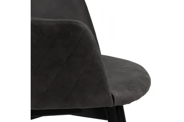 Naquasha Karmstol - Grå/Svart - Möbler - Fåtölj & stolar - Matstol & köksstol