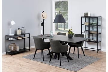 Naquasha Karmstol - Grå/Svart - Möbler - Fåtölj & stolar - Matstol & köksstol