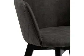 Naquasha Karmstol - Grå/Svart - Möbler - Fåtölj & stolar - Matstol & köksstol