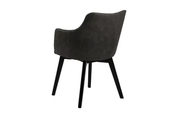 Naquasha Karmstol - Grå/Svart - Möbler - Fåtölj & stolar - Matstol & köksstol