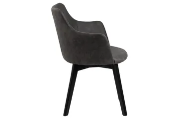 Naquasha Karmstol - Grå/Svart - Möbler - Fåtölj & stolar - Matstol & köksstol