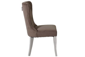 Nasra Köksstol - Vit/Grå - Möbler - Fåtölj & stolar - Matstol & köksstol