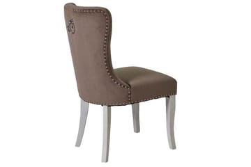 Nasra Köksstol - Vit/Grå - Möbler - Fåtölj & stolar - Matstol & köksstol