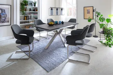 Newcastles Karmstol - Svart - Möbler - Fåtölj & stolar - Matstol & köksstol