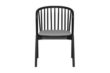 Noira Matstol Ek - Svart - Möbler - Fåtölj & stolar - Matstol & köksstol