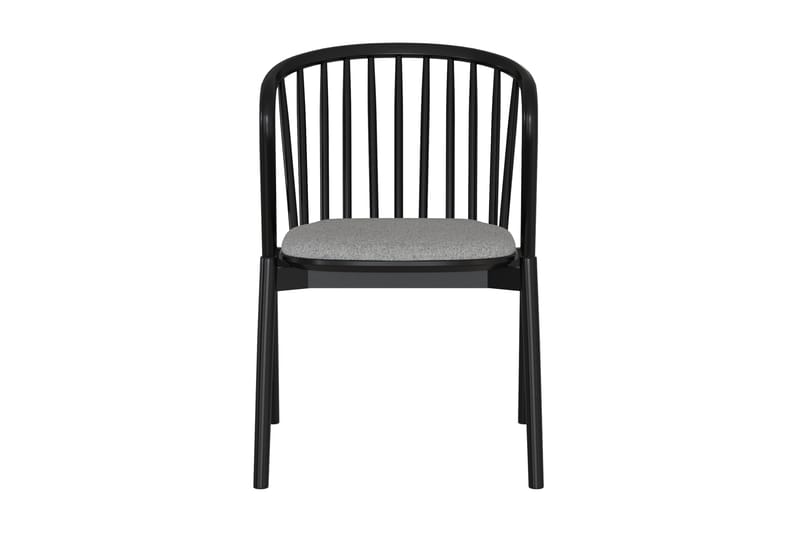 Noira Matstol Ek - Svart - Möbler - Fåtölj & stolar - Matstol & köksstol