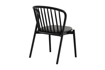 Noira Matstol Ek - Svart - Möbler - Fåtölj & stolar - Matstol & köksstol