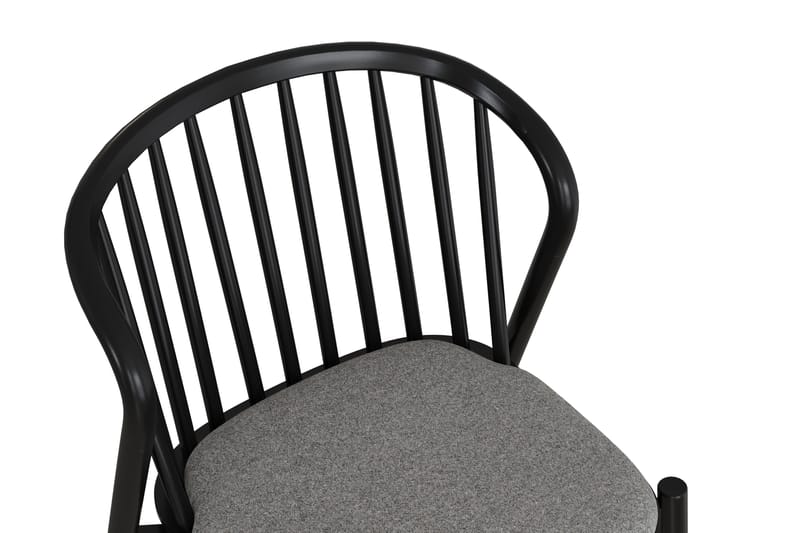 Noira Matstol Ek - Svart - Möbler - Fåtölj & stolar - Matstol & köksstol