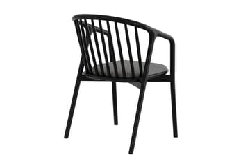 Noira Matstol Ek - Svart - Möbler - Fåtölj & stolar - Matstol & köksstol