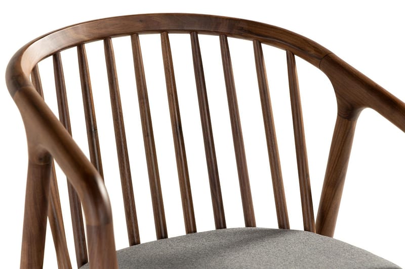 Noira Matstol med Armstöd - Valnöt / Brun - Möbler - Fåtölj & stolar - Matstol & köksstol