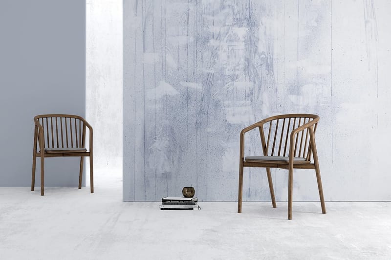 Noira Matstol med Armstöd - Valnöt / Brun - Möbler - Fåtölj & stolar - Matstol & köksstol