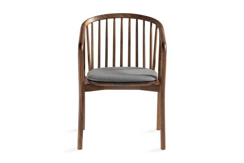 Noira Matstol med Armstöd - Valnöt / Brun - Möbler - Fåtölj & stolar - Matstol & köksstol