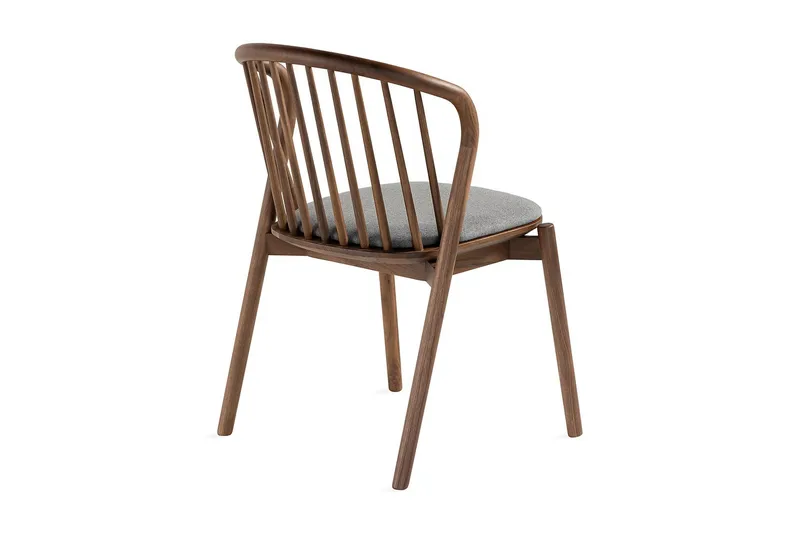 Noira Matstol - Valnöt / Brun - Möbler - Fåtölj & stolar - Matstol & köksstol