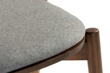 Noira Matstol - Valnöt / Brun - Möbler - Fåtölj & stolar - Matstol & köksstol