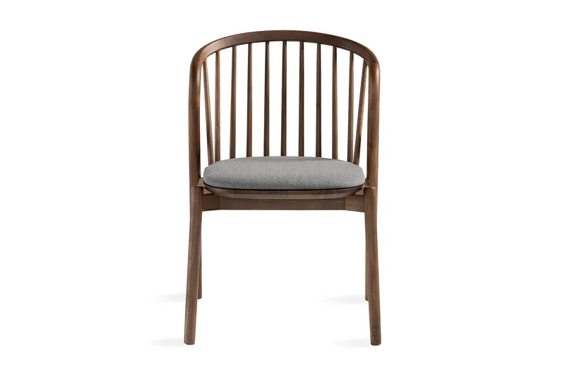 Noira Matstol - Valnöt / Brun - Möbler - Fåtölj & stolar - Matstol & köksstol