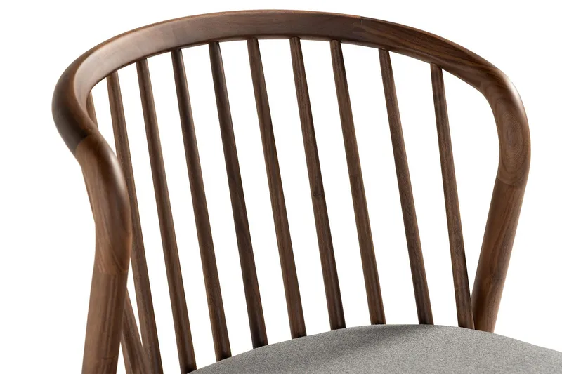 Noira Matstol - Valnöt / Brun - Möbler - Fåtölj & stolar - Matstol & köksstol