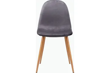 Oktoos Matstol - Antracit/Natur - Möbler - Fåtölj & stolar - Matstol & köksstol