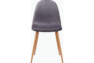 Oktoos Matstol - Antracit/Natur - Möbler - Fåtölj & stolar - Matstol & köksstol