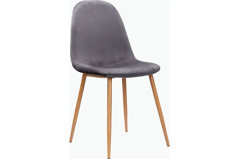 Oktoos Matstol - Antracit/Natur - Möbler - Fåtölj & stolar - Matstol & köksstol