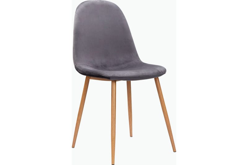 Oktoos Matstol - Antracit/Natur - Möbler - Fåtölj & stolar - Matstol & köksstol