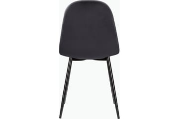 Oktoos Matstol - Antracit/Svart - Möbler - Fåtölj & stolar - Matstol & köksstol