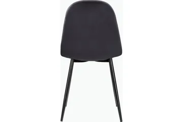 Oktoos Matstol - Antracit/Svart - Möbler - Fåtölj & stolar - Matstol & köksstol