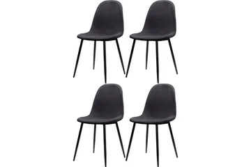 Oktoos Matstol - Antracit/Svart - Möbler - Fåtölj & stolar - Matstol & köksstol